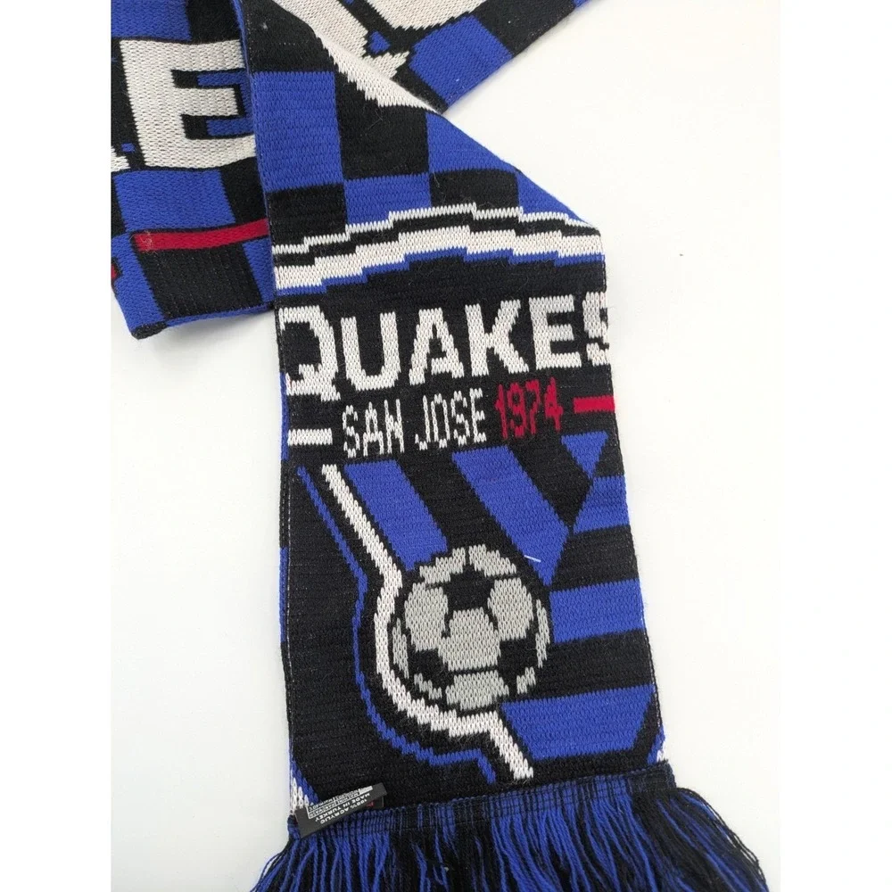 San Jose Quakes 1974 Roughneck‎ Blue Scarf Soccer MLS Football